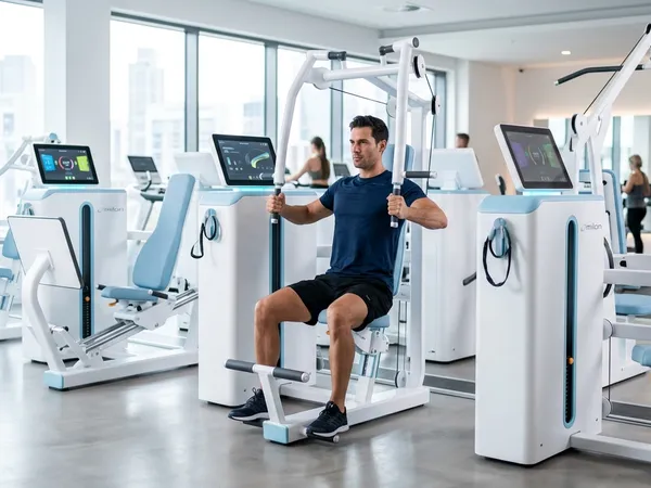 Modernes MILON und EGYM Training bei ALFA Sports and Spa